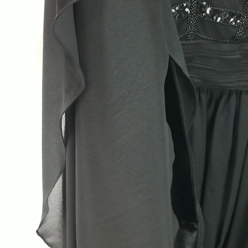 White House Black Market Beaded Cut in Gown NWT - Picture 7 of 14
